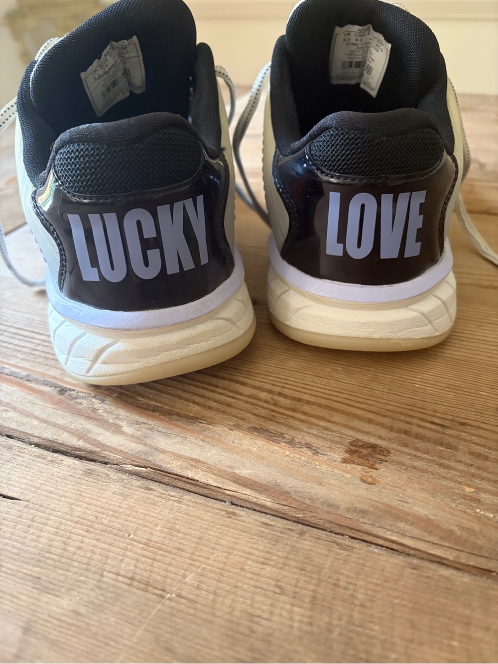 Lucky in Love + KSwiss Court Shoes